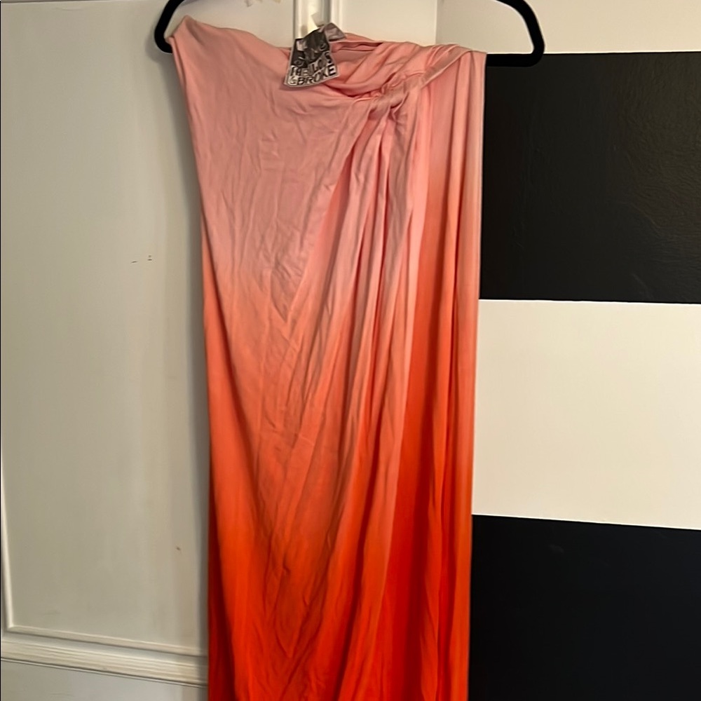 Young Fabulous & Broke Pink Strapless Dress - Picture 6 of 6
